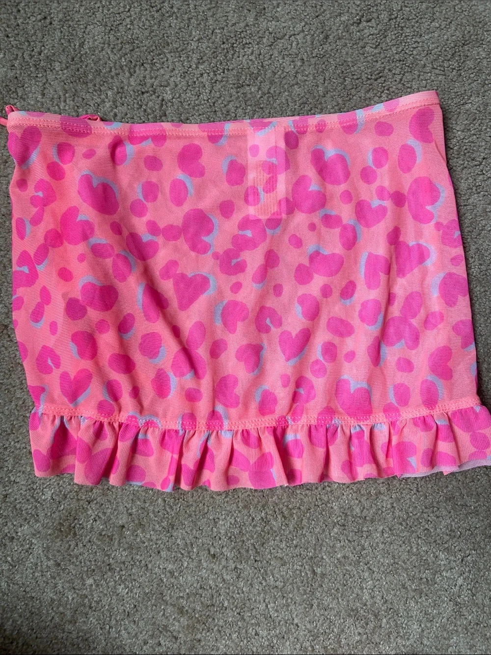 Girls Cat & Jack One Piece Swim with Skirt